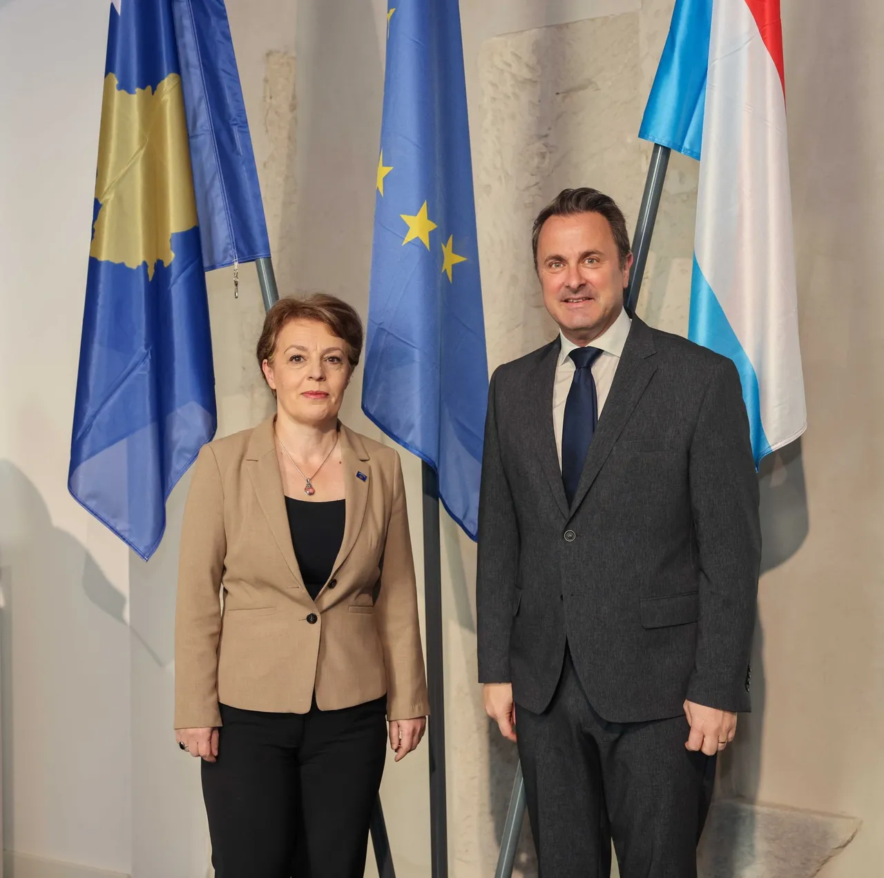 Kryediplomatja e Kosovës kërkon anëtarësimin në Këshillin e Evropës gjatë vizitës në Luksemburg